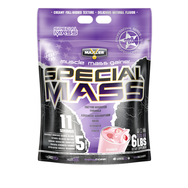 MXL. Special Mass Gainer 6 lb - Strawberry