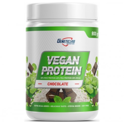 Geneticlab Vegan Protein 900г. Шоколад