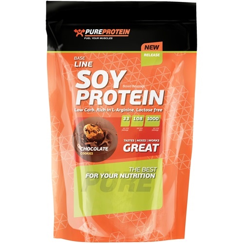 Соевый протеин Soy Protein 900г. Натуральный вкус