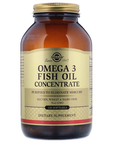 Solgar Omega 3 Fish oil Concentrate 1000 мг 120 softgels
