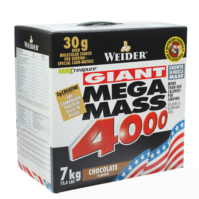 Вейдер Мега Масс 4000 /7кг/ шоколад