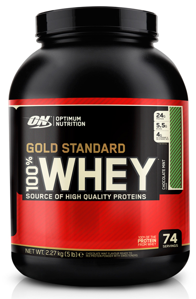 ON.Whey protein 100% Gold standart 5lb- Chocolate Malt