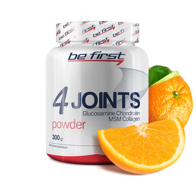Be first 4joints powder 300 г. апельсин