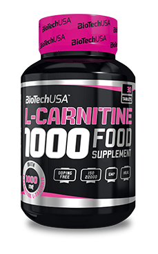 Biotech USA L-Carnitine 1000mg 30tabs