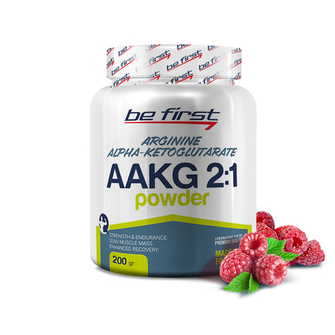 Be first AAKG powder 200г. Малина