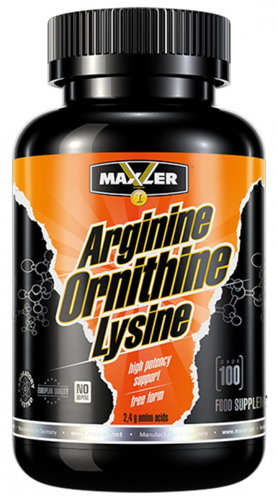 MXL. Arginine-Ornithine-Lysine 100 кап