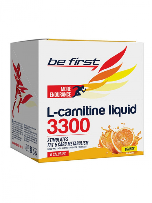 Be first L-carnitine 3300  Апельсин 20амп/25мл