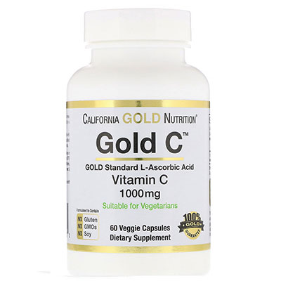 California Gold Nutrition Витамин C 500мг 240капс