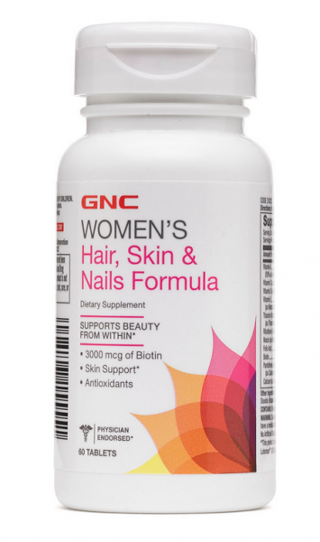 БАД к пище GNC Womens Hair, Skin and nails Formula 120 tabs