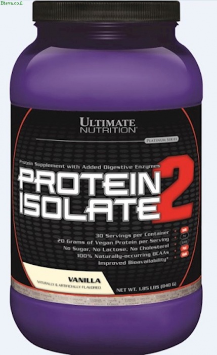 ULT. Protein Isolate 2 (1.85 lbs) -Delicious Vanilla Creme