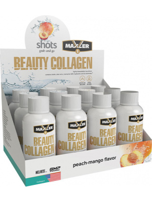 MXL. Beauty Collagen Shots (12 shots * 60 ml) Peach-Mango