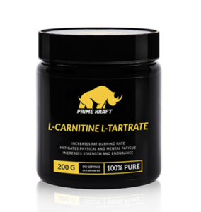 PrimeCraft L-Carnitine L-Tartrate лайм 200г. Банка