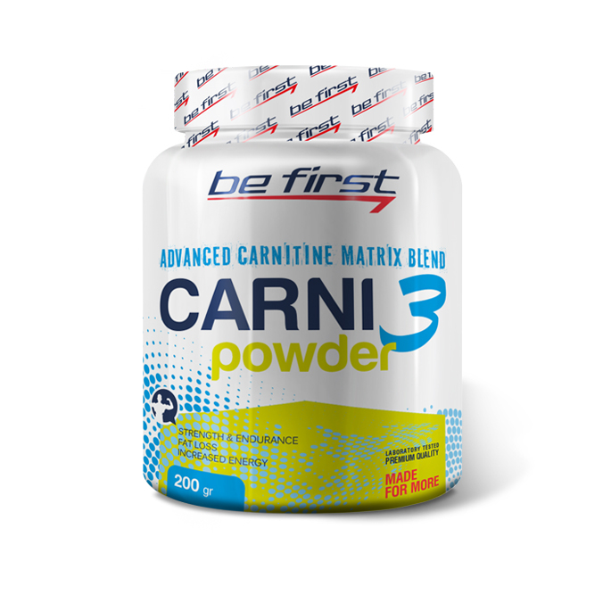 Be first CARNI 3 powder 200г Цитрусовый микс