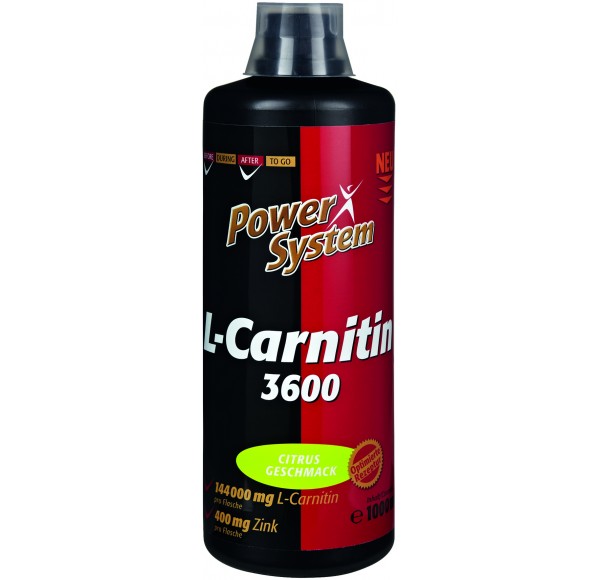 PowerSystems L-Carnitine 3600 1000 мл цитрус