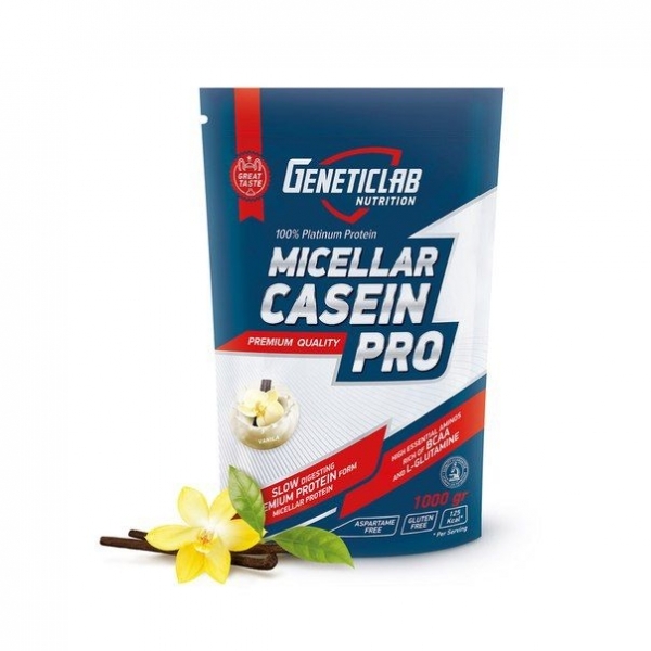 Geneticlab Casein Pro 1000г Ваниль