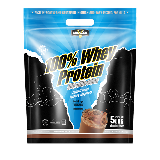 MXL. Ultrafiltration Whey Protein 2270 g (5lbs) bag - Chocolate