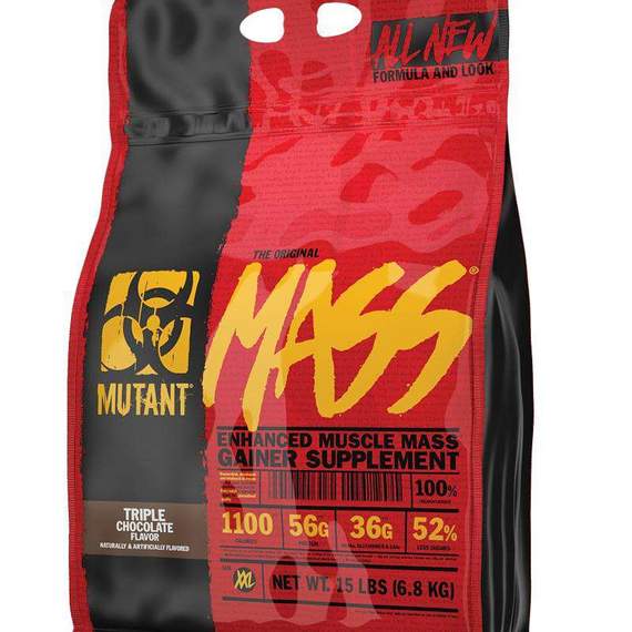 Mutant Mass 15lb- Chocolate Fudge Brownie