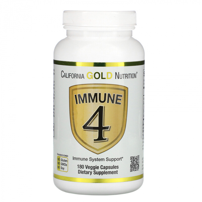 California Gold Nutrition Immune 4 60 caps
