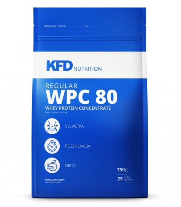 KFD Nutrition Regular WPC80 (750g)