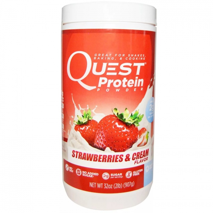 Quest Nutrition Протеин Powder 907г. Strawberries &cream