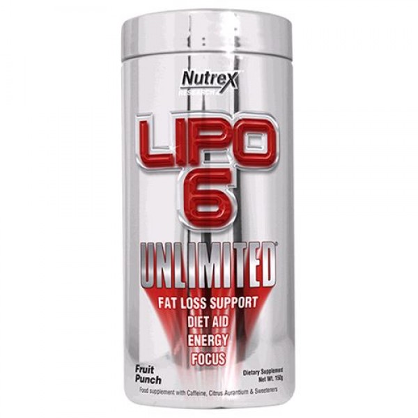 Nutrex. Lipo-6 unlimited 150g