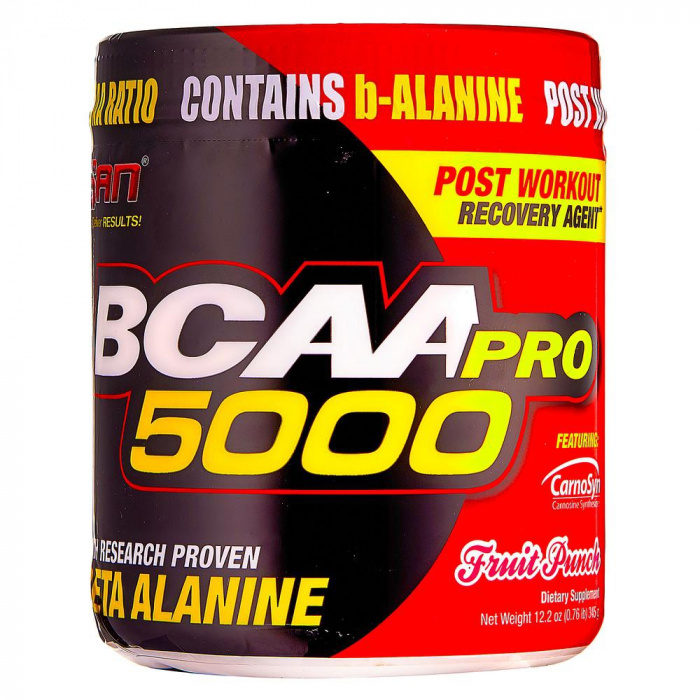SAN. BCAA-PRO 5000 340г Fruit Punch/Icy Frost Aspartame Free