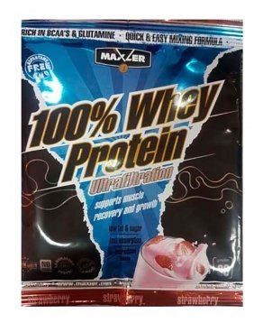 MXL. Sample 100% Whey Protein Ultrafiltr 30г Strawberry