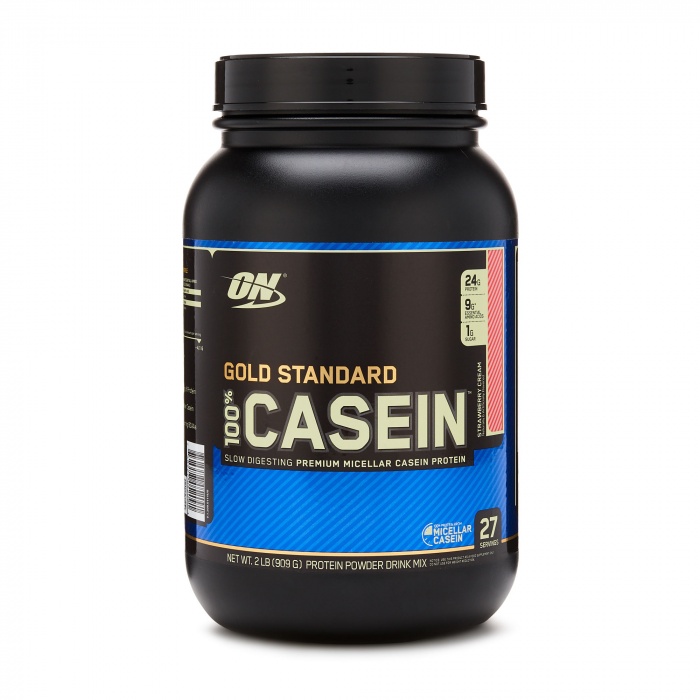 ON.Casein protein 100% 2lb- Strawberry Cream