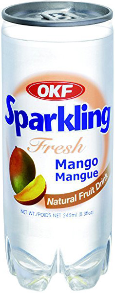 Напиток безалк. газ. сокосодержащий Sparkling Mango 355мл 1/24