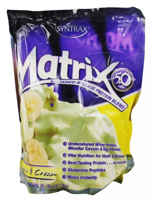 Syntrax. Matrix 5.0 (5 lbs) - Bananas& Cream