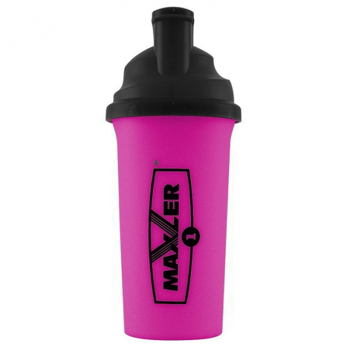 MXL. Shaker Black 700ml - Black-Pink 1 col.print