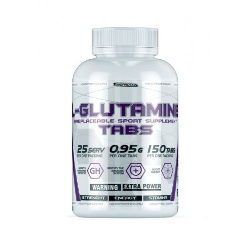 King Protein L-glutamine 150tabs
