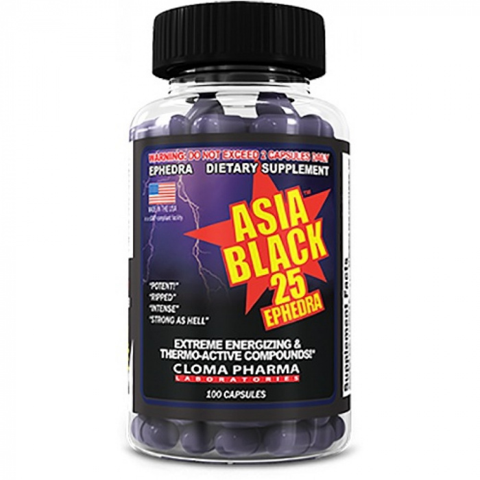 Бад к пище Cloma Pharma Black Asia 100 caps