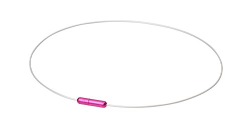 Ожерелье Phiten Rakuwa Necklace X30 Wire Model Air 40см бел-роз
