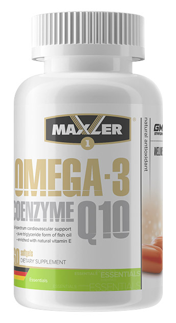 MXL. Omega 3 Coenzyme Q10 60 softgels