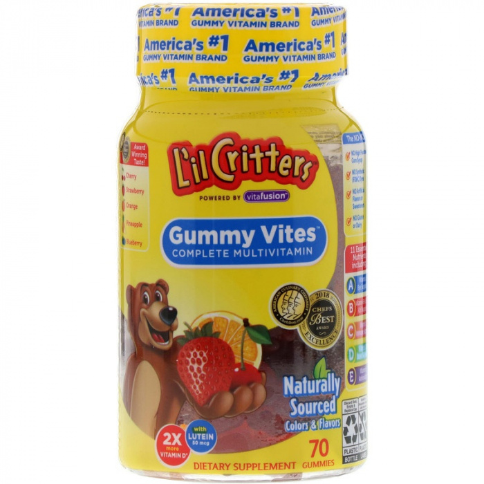 Lill Crittes Gummi Vites Complete 70 жеват.табл.