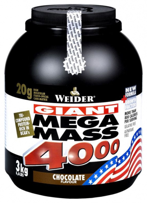 Вейдер Мега Масс 4000 /3кг/ шоколад