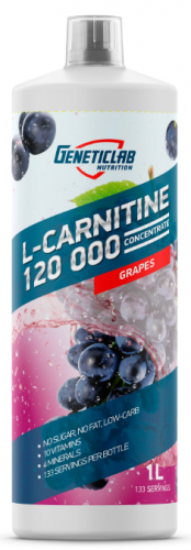 Geneticlab L-carnitine Concentrate 1000мл Виноград