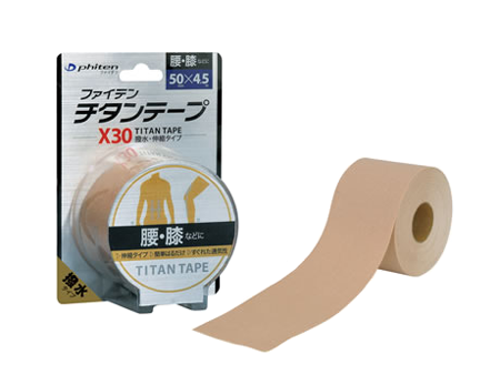Пластырь Phiten Titanium Tape X30 Stretched 5см*4,5м