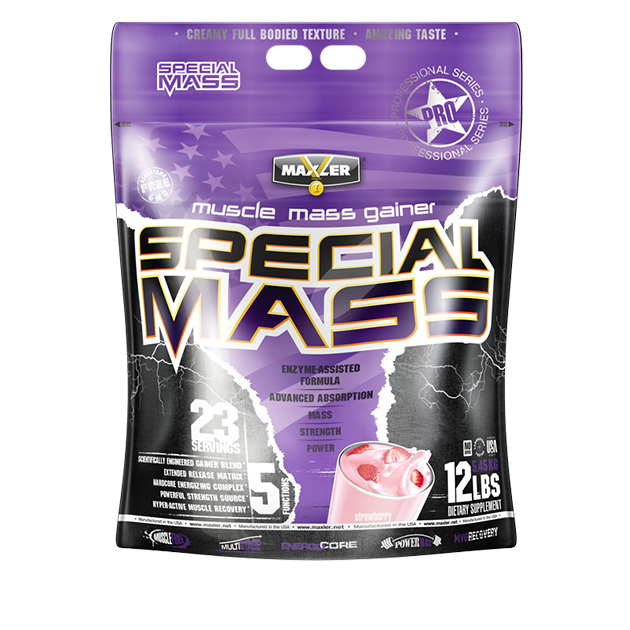 MXL. Special Mass Gainer 12 lb - Strawberry