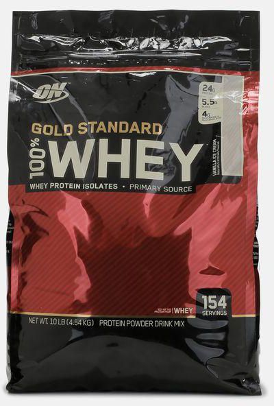 ON.Whey protein 100% Gold standart 10lb- Vanilla Ice Cream