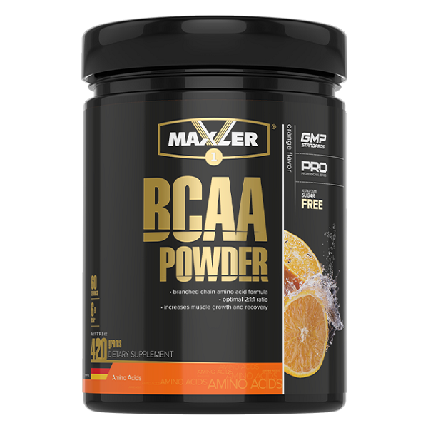 MXL. BCAA Powder 2:1:1 420g Sugar Free - Orange