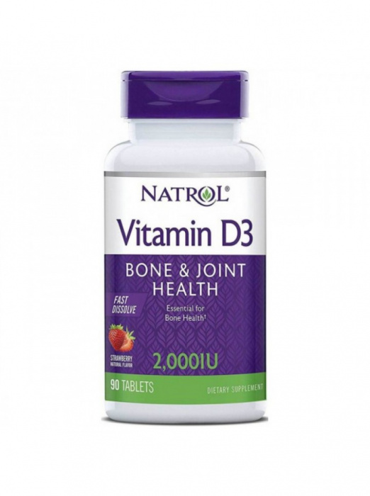Natrol Vitamin D3 2000 ME 90 табл