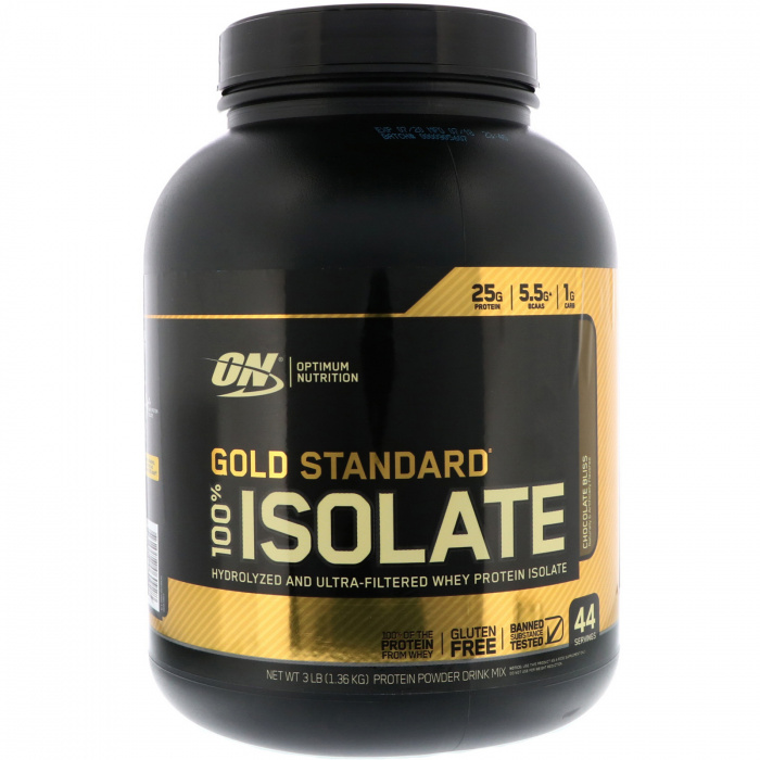 ON.100% Isolate Gold standart 740g Chocolate Bliss