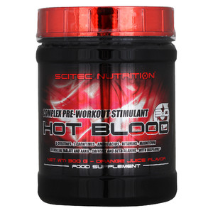 Scitec Nutrition Hot Blood Hardcore 375g (Red fruits)