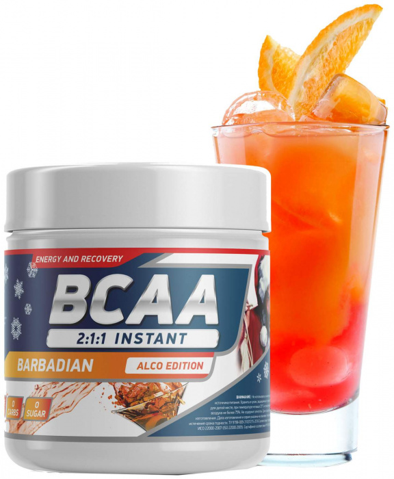 Geneticlab BCAA 2:1:1 250г instant Барбадос