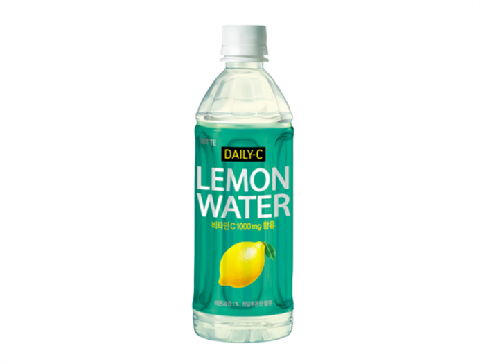 Напиток безалк. негаз. витамин. Daily-C lemon water 500мл 1/6