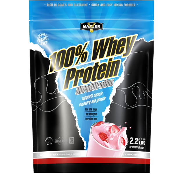 MXL. Ultrafiltration Whey Protein 1kg bag - Strawberry