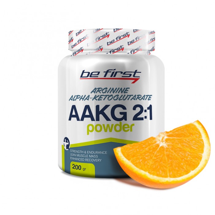 Be first AAKG powder 200г. Апельсин