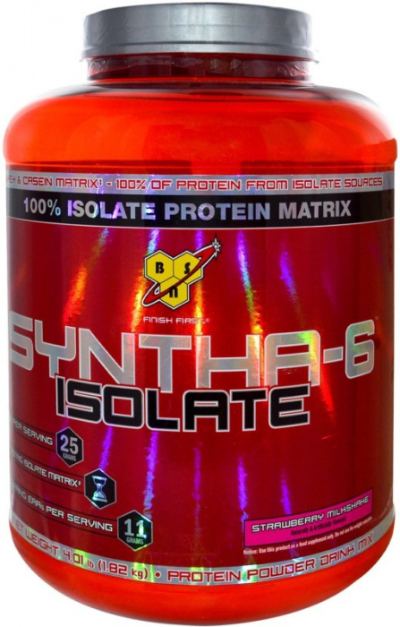 BSN. Syntha-6 Isolate Mix 4 lbs - Strawberry